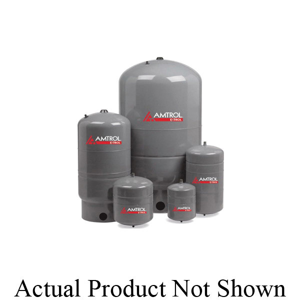 Amtrol® EXTROL® 102-1 EX Series Boiler System Expansion Tank, 4.4 gal Capacity, 0.57 Acceptance, 2.5 gal Acceptance, 100 psig Pressure, Heavy Duty Butyl/EPDM Diaphragm, 11 in Dia x 15 in H