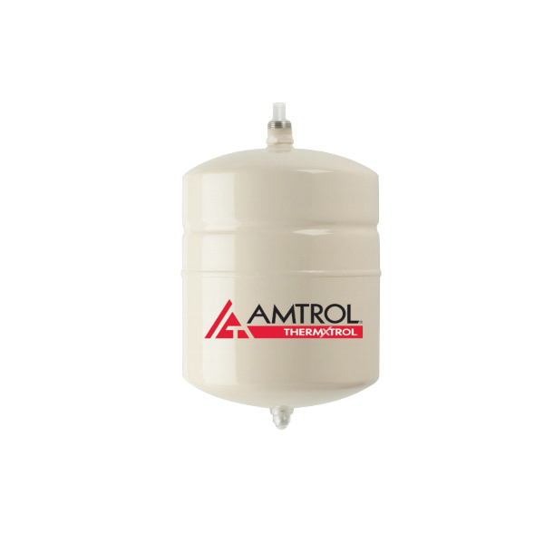 Amtrol® Therm-X-Trol® 140N43 ST Series In-Line Thermal Expansion Tank, 2 gal Tank, 0.9 gal Acceptance, 150 psig Pressure, 8 in Dia x 13 in H