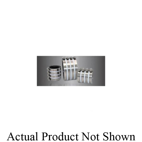 Anaco-Husky 2010 2000 Heavy Duty Coupling, 4 in Nominal, No-Hub End Style, 304 Stainless Steel, Domestic