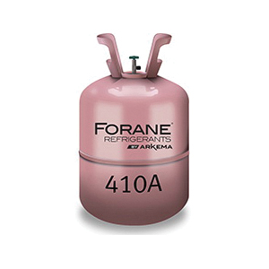 Forane® R-410A Refrigerant, R-410A, 25 lb Cylinder Pink Container, Slightly Ether-Like, Domestic