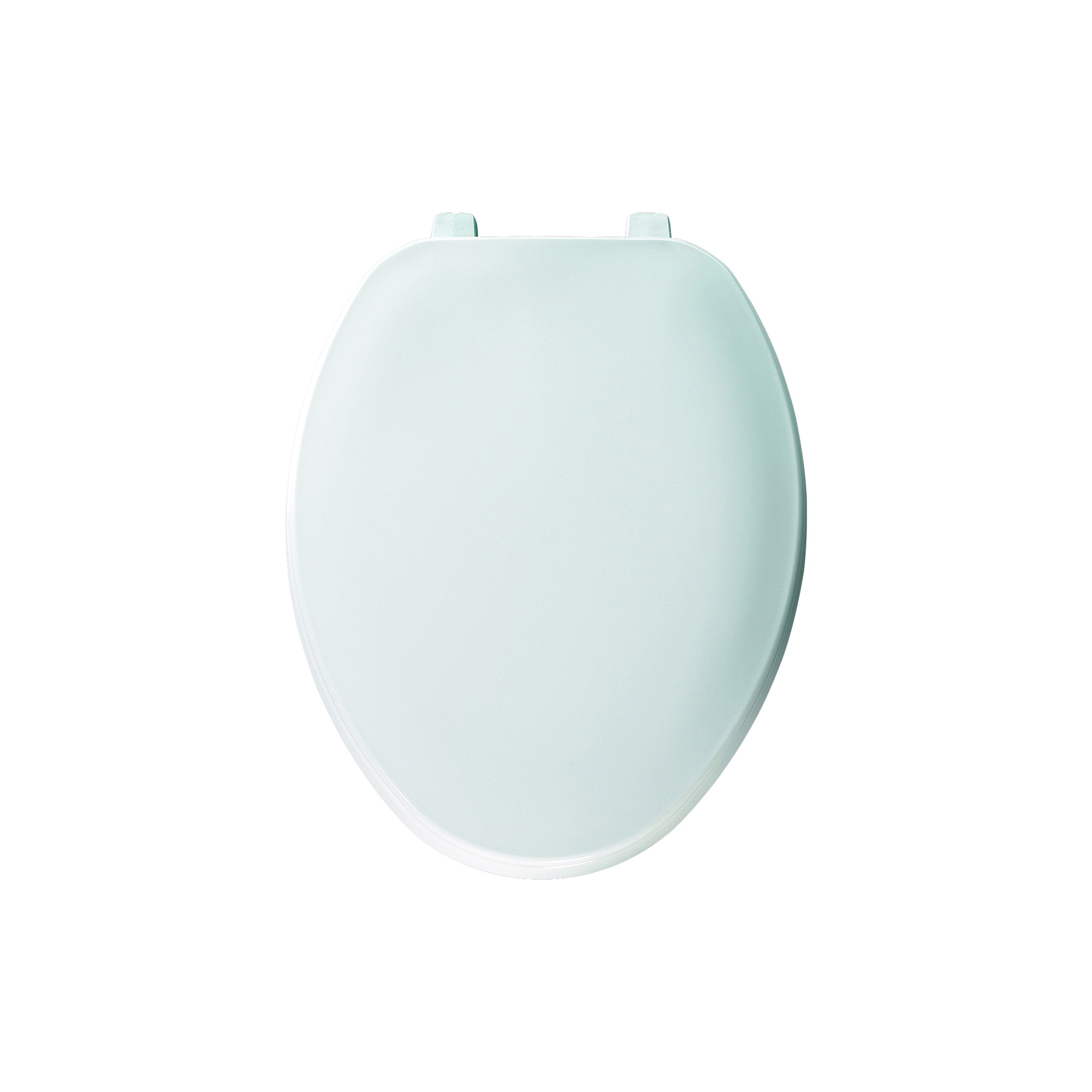 Bemis® 170 000 Traditional Toilet Seat With Cover, Elongated Bowl, Closed Front, Plastic, White, Top-Tite® Hinge, Domestic