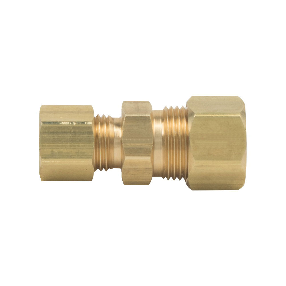 BrassCraft® 62-6-4X 62 Series Reducing Union, 3/8 x 1/4 in Nominal, Compression End Style, Brass