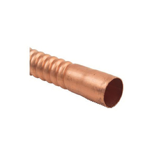 BrassCraft® Copper-Flex™ WB034-18N Water Heater Connector, 3/4 in Nominal, FNPT x Male/Female C End Style, 18 in L, 125 psi Working, Corrugated Copper, Domestic