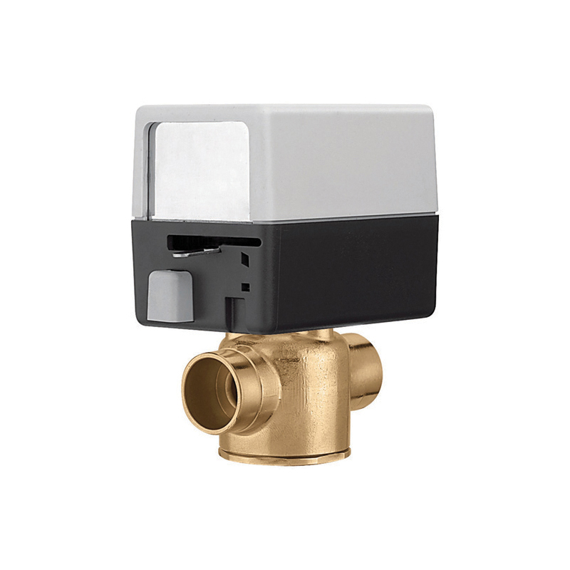 Caleffi Z-one™ Z46 2-Way Motorized Zone Valve With End Switch, 1 in, C, 300 psi, 7.5 Cv, 24 VAC