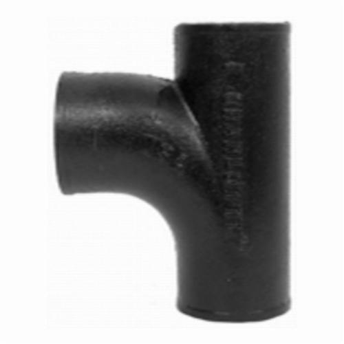 Charlotte NH 00028 1000 Sanitary Tee, 2 in, Spigot, Cast Iron, Black, Domestic