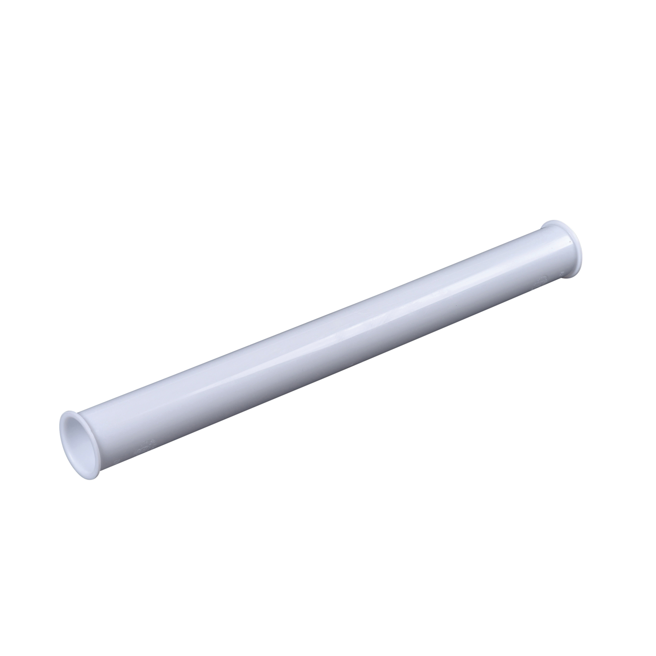 Dearborn® P9803E Strainer Tailpiece, 1-1/2 in Pipe, 16 in L, Double Flanged/Slip Joint/Solvent Weld Connection, PVC, Import