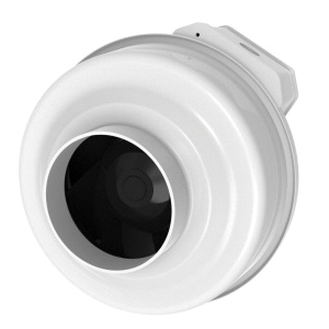 Fantech® 89052 Inline Radon Fan, 120 VAC, 0.484 A, 166 cfm Flow Rate, Plastic Housing