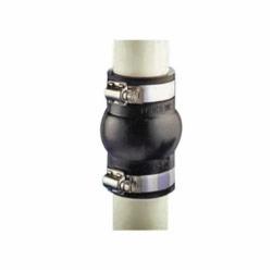 Fernco® XJ-3 XJ Series Expansion Joint Coupling, 3 in Nominal, Plastic End Style, Flexible PVC