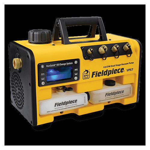 GTS Fieldpiece VPX7 Vacuum Pump, 10 cfm Displacement, 3/4 hp, 120 VAC