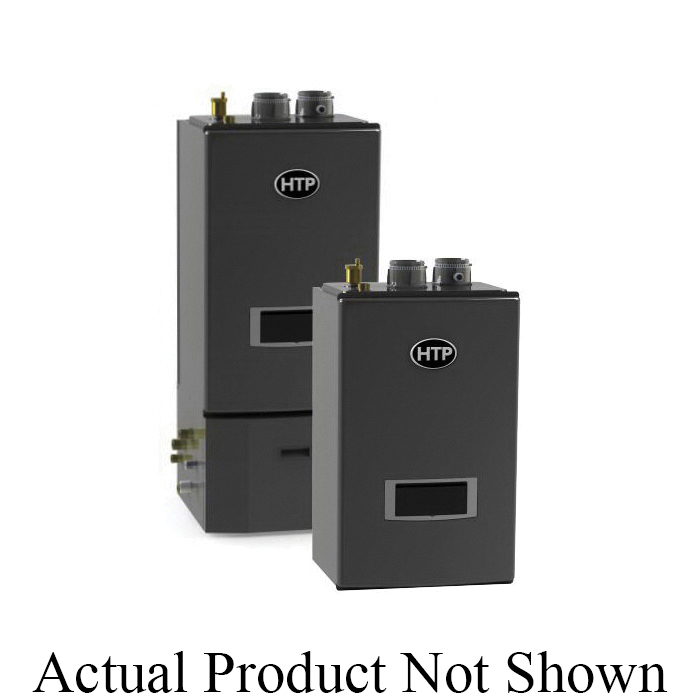 HTP UFTC-199W UFT Combi High Efficiency Combination Tankless Water Heater and Space Heating Appliance, Natural Gas Fuel, 19000 to 199000 Btu/hr Input, Direct Vent, Galvaneal Housing, 3/4 in NPT Gas Connection, Direct Electronic Ignition