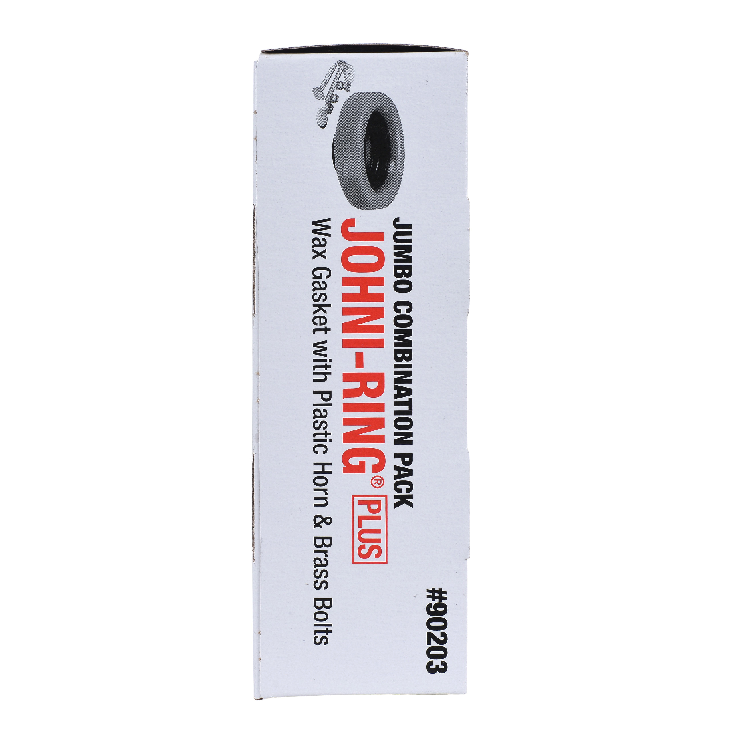 Hercules® 90203 Wax Gasket With Plastic Horn, Johni-Ring® Plus, For Use With 3 or 4 in Waste Lines, 3 or 4 in, Gold