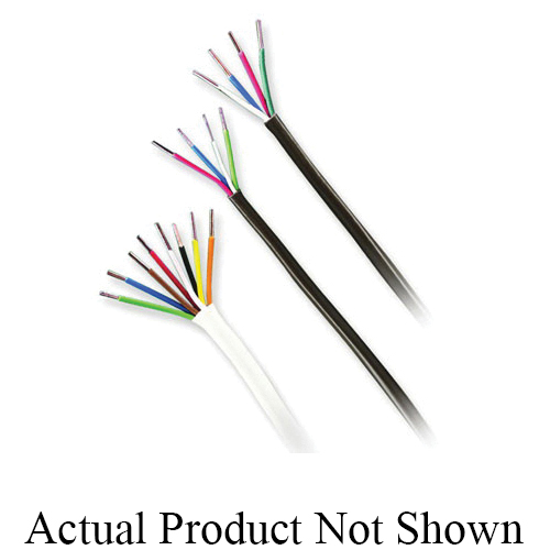 Honeywell Genesis® 47120307 Genesis® General Purpose Thermostat Cable, Spool Packaging, 300 VAC, (4) 18 AWG Bare Solid Copper Conductor, 1000 ft L