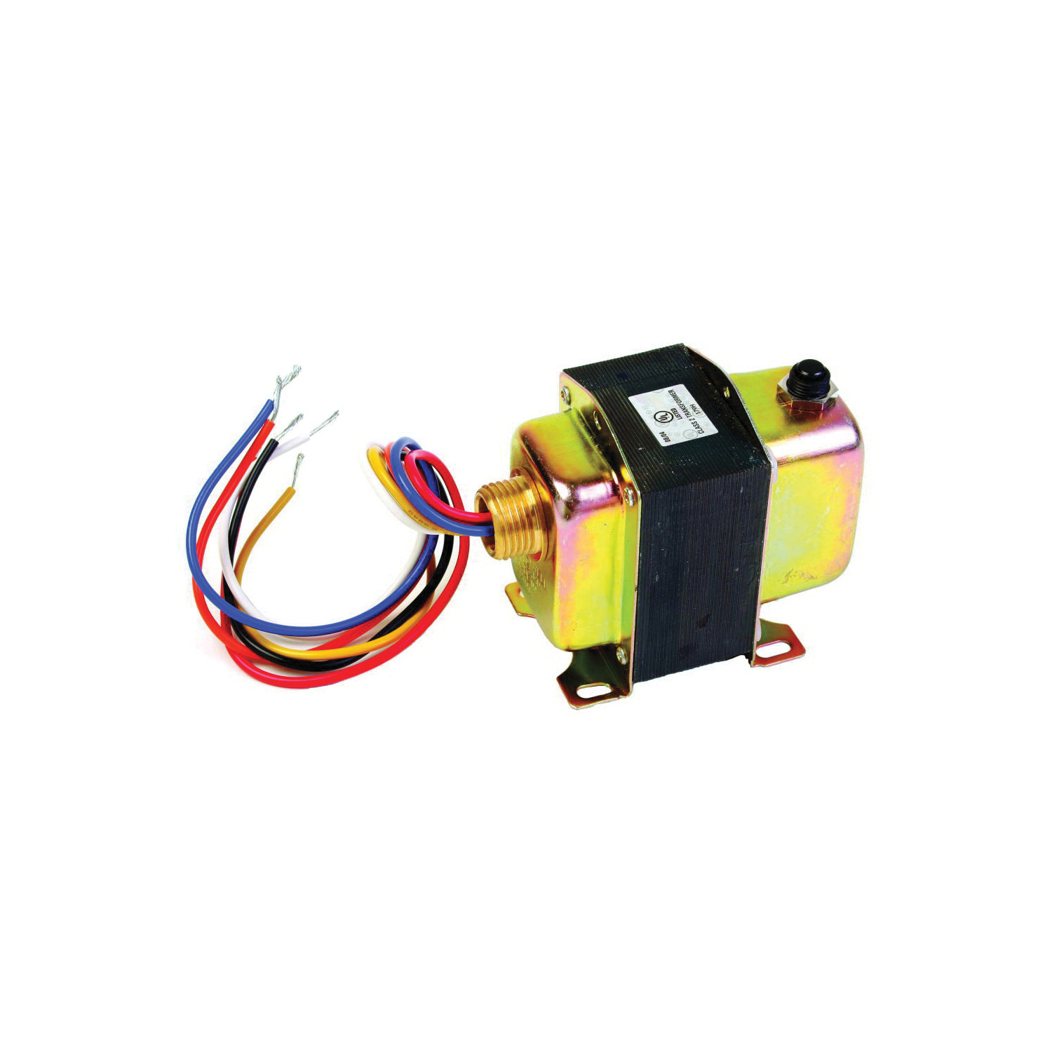 Resideo AT175F1023/U Transformer With 9 in Lead Wires, 120/208/240 VAC Primary, 27.5 VAC Secondary, 75 VA Power Rating