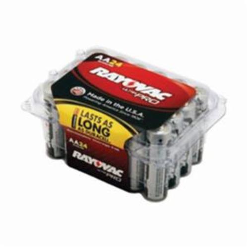 Rayovac® Ultra Pro™ 48571 Contractor Pack Battery, Alkaline, 1.5 VDC, 2500 mAh, AA
