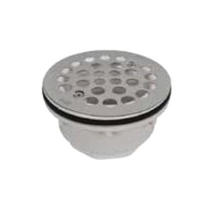 AB&A™ 67031 Shower Drain With Strainer, 2 in, Solvent Weld, PVC Drain, Domestic