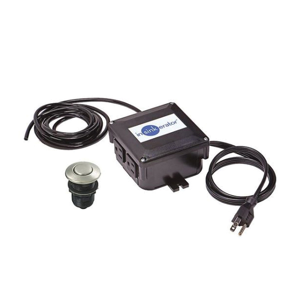 Insinkerator® 76696A-ISE Dual Outlet Sink Top Switch, 120 VAC, 60 Hz, Domestic