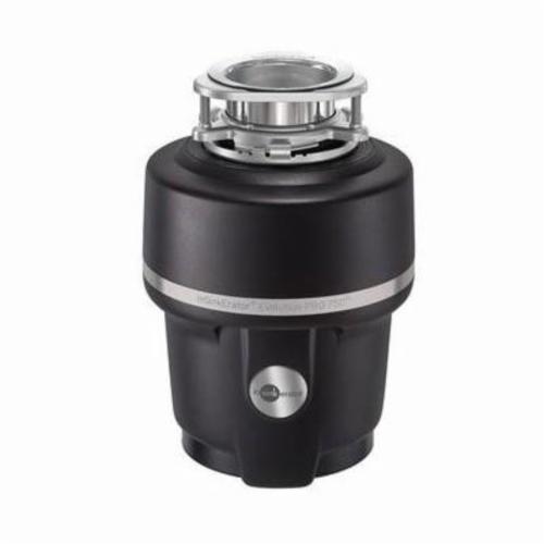 Insinkerator® 77218 Evolution PRO 750® Batch Feed Food Waste Disposer, 1-1/2 in Drain, 3/4 hp, 120 VAC, 1725 rpm Grinding, 34.6 oz Grinding Chamber, Domestic