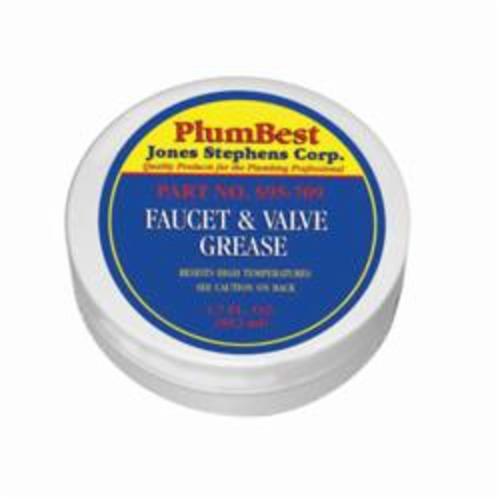 Jones Stephens™ S95709 Plumber's Faucet and Valve Grease, 2 oz Tin Can