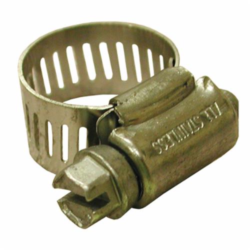 Jones Stephens™ G11040 Full Size Gear Clamp, 1-1/8 to 3 in Clamp, #40 Trade, Stainless Steel Band, Stainless Steel Bolt, Domestic