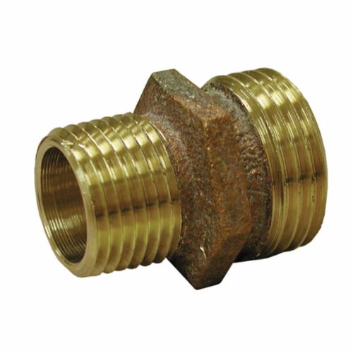 Jones Stephens™ G20003 Garden Hose Adapter, 3/4 in, Male Hose Thread x MNPT, Brass