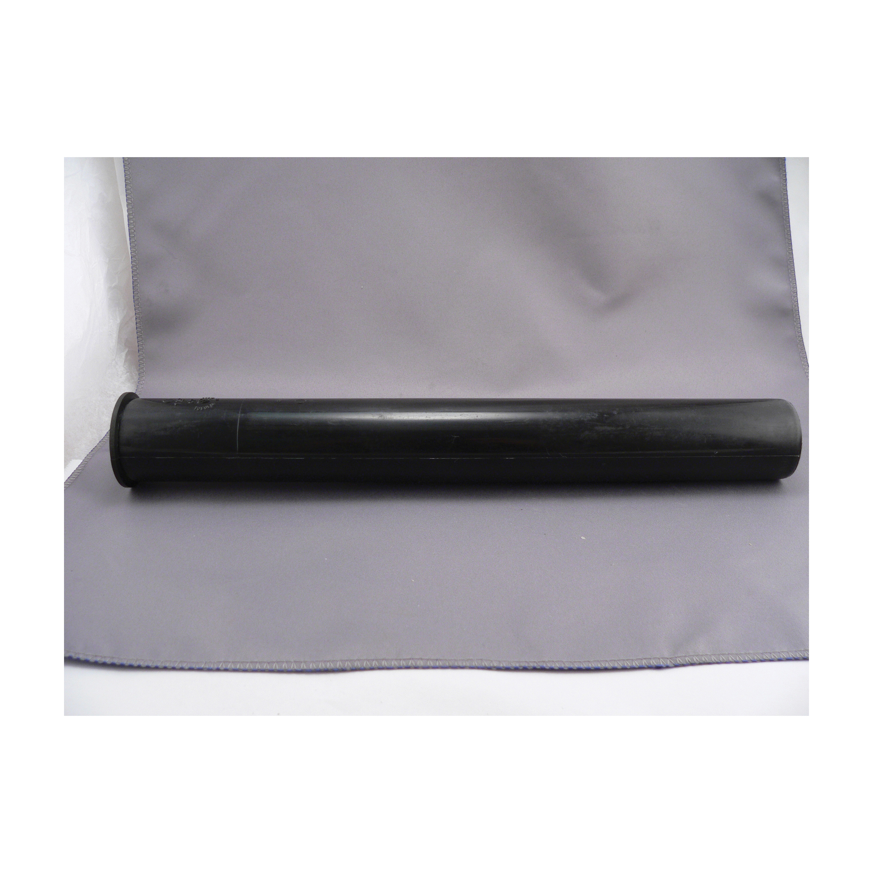 Keeney 10-12B Flanged Sink Tailpiece, 1-1/2 in ID x 12 in L, Polypropylene, Black