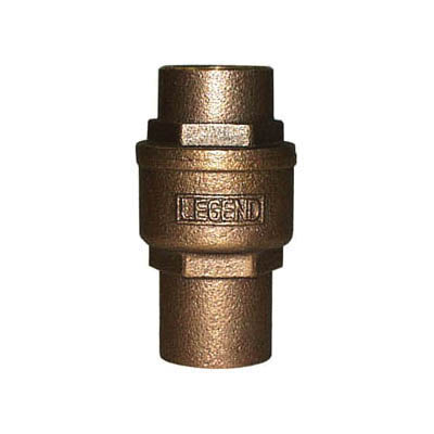 LEGEND GREEN™ 105-464NL S-455NL In-Line Check Valve, 3/4 in Nominal, C End Style, Bronze Body, Import