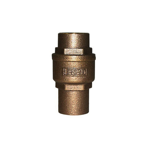 LEGEND GREEN™ 105-465NL S-455NL In-Line Check Valve, 1 in Nominal, C End Style, Bronze Body, Import
