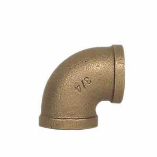 LEGEND 310-005NL 90 deg Pipe Elbow, 1 in Nominal, FNPT End Style, 125 lb, Bronze, Import