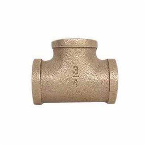 LEGEND 310-103NL Pipe Tee, 1/2 in Nominal, FNPT End Style, 125 lb, Bronze, Import