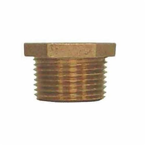 LEGEND 310-479NL Hex Head Lead Free Pipe Bushing, 1/2 x 3/4 in Nominal, MNPT x FNPT End Style, 125 lb, Bronze, Import