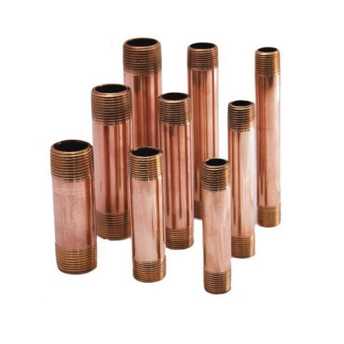 LEGEND 311-063 Pipe Nipple, 1/2 in Nominal, 2-1/2 in L, Brass, MNPT End Style, SCH 40/STD, Domestic
