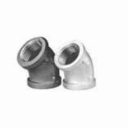Matco-Norca™ ZMBL4504 Pipe Elbow, 3/4 in Nominal, Thread End Style, 150 lb, Malleable Iron, Black, Import