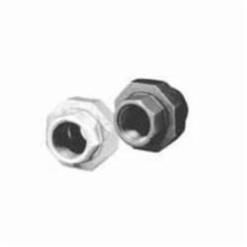 Matco-Norca™ ZMBUN07 Pipe Union, 1-1/2 in Nominal, FNPT End Style, 150 lb, Malleable Iron, Black, Import