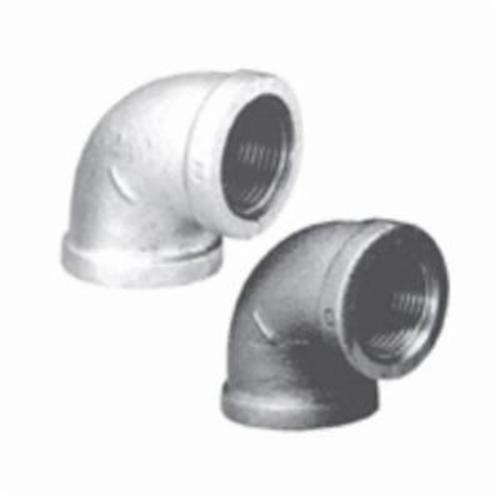 Matco-Norca™ ZMBL9003 PL-0317-F Pipe 90 deg Elbow, 1/2 in, 150 lb, Malleable Iron, Black, Import