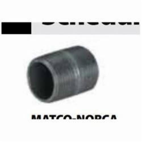 Matco-Norca™ ZNB072 Nipple, 1-1/2 in Nominal, 2 in L, Steel, Black, SCH 40/STD, Welded, Import