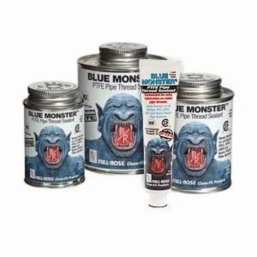 Cleanfit Blue Monster® 76003 Heavy Duty Industrial Grade Pipe Thread Sealant, 0.5 pt Can, White