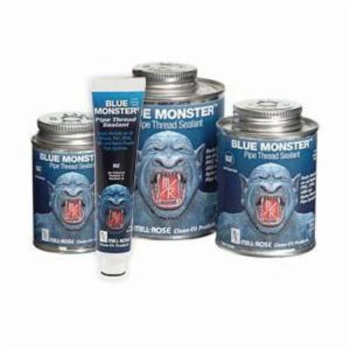 Cleanfit Blue Monster® 76015 Heavy Duty Industrial Grade Pipe Thread Sealant, 1 pt Can, Blue