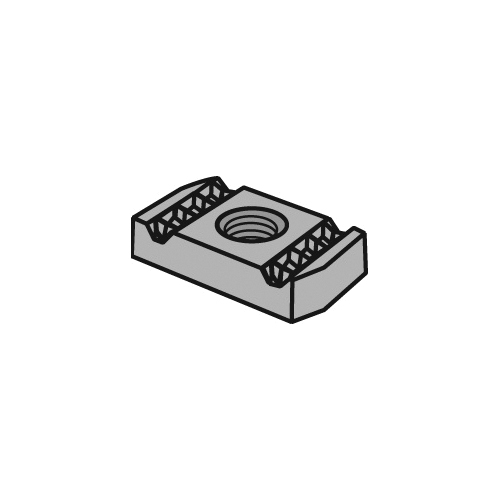 Anvil-Strut™ 2400206062 FIG AS NS Clamping Nut, 3/8-16 Thread, Import