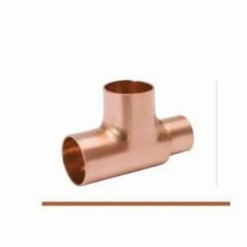 Streamline® W 04049 Reducing Tee, 1 x 1 x 3/4 in, C x C x C, Copper, Domestic