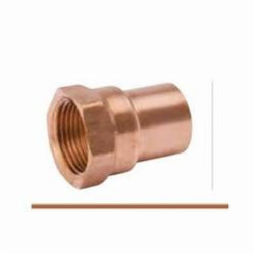 Streamline® W 01231 Female Adapter, 1/2 in, C x FNPT, Copper, Domestic