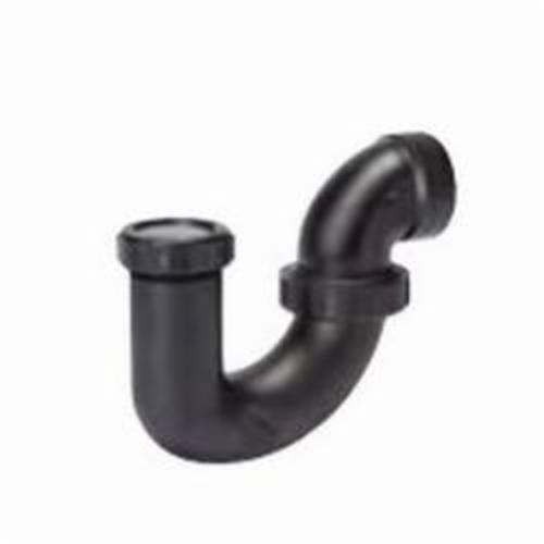 Streamline® 02222 A706X DWV P-Trap With Solvent Weld Joint, 2 in Nominal, Hub End Style, ABS, Domestic