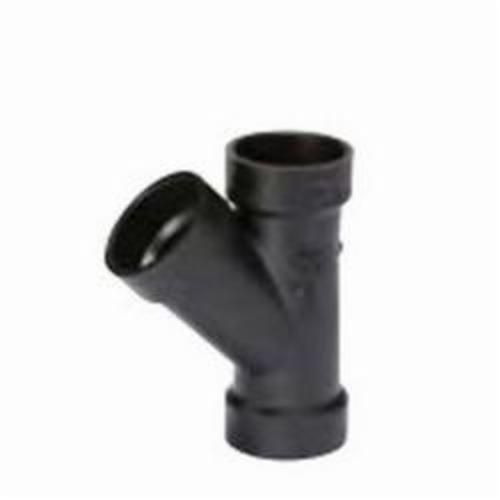 Streamline® 02823 A600 DWV Wye, 2 in Nominal, Hub End Style, ABS, Domestic