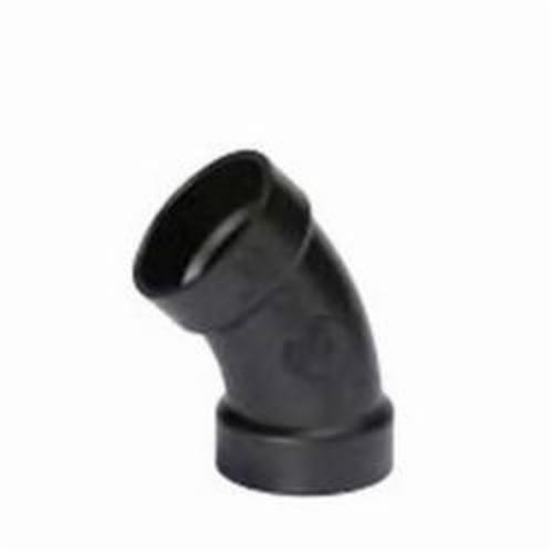 Streamline® 02885 A321 DWV Elbow, 1-1/2 in Nominal, Hub End Style, ABS, Domestic
