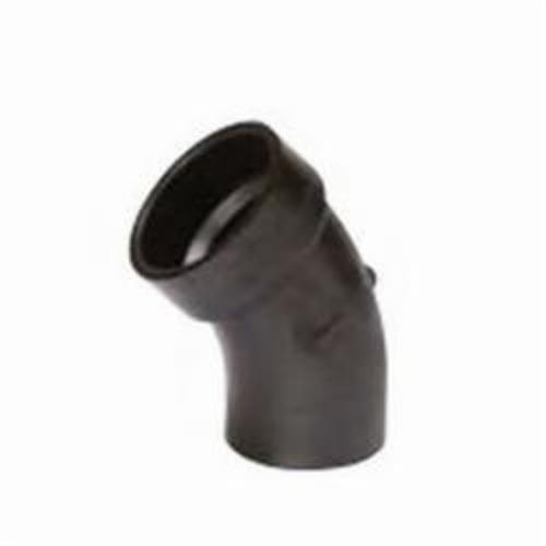 Streamline® 02890 A323 DWV Street Elbow, 1-1/2 in Nominal, Spigot x Hub End Style, ABS, Domestic