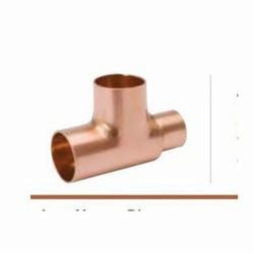 Streamline® W 04055 Tee, 1 x 3/4 x 1 in, C x C x C, Copper