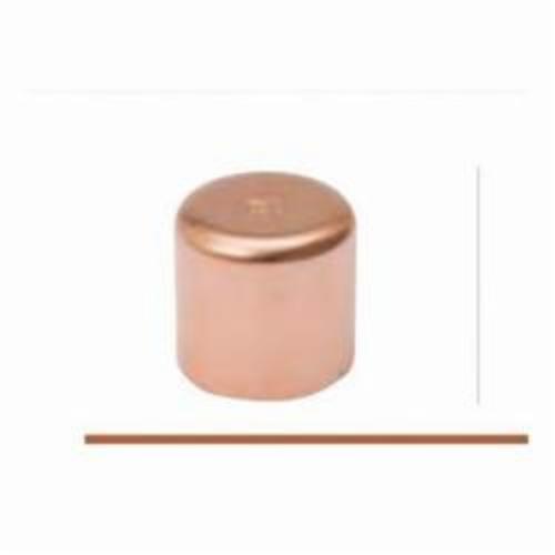 Streamline® W 07011 Cap, 1 in, C, Copper, Domestic