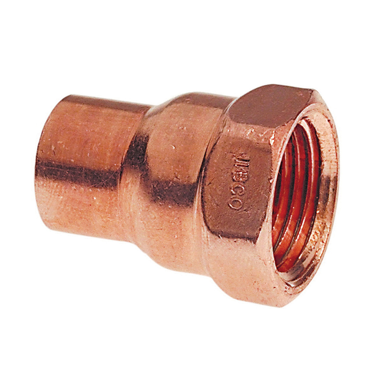 NIBCO® 9026150 603 Adapter, 2 in Nominal, C x FNPT End Style, Copper, Domestic
