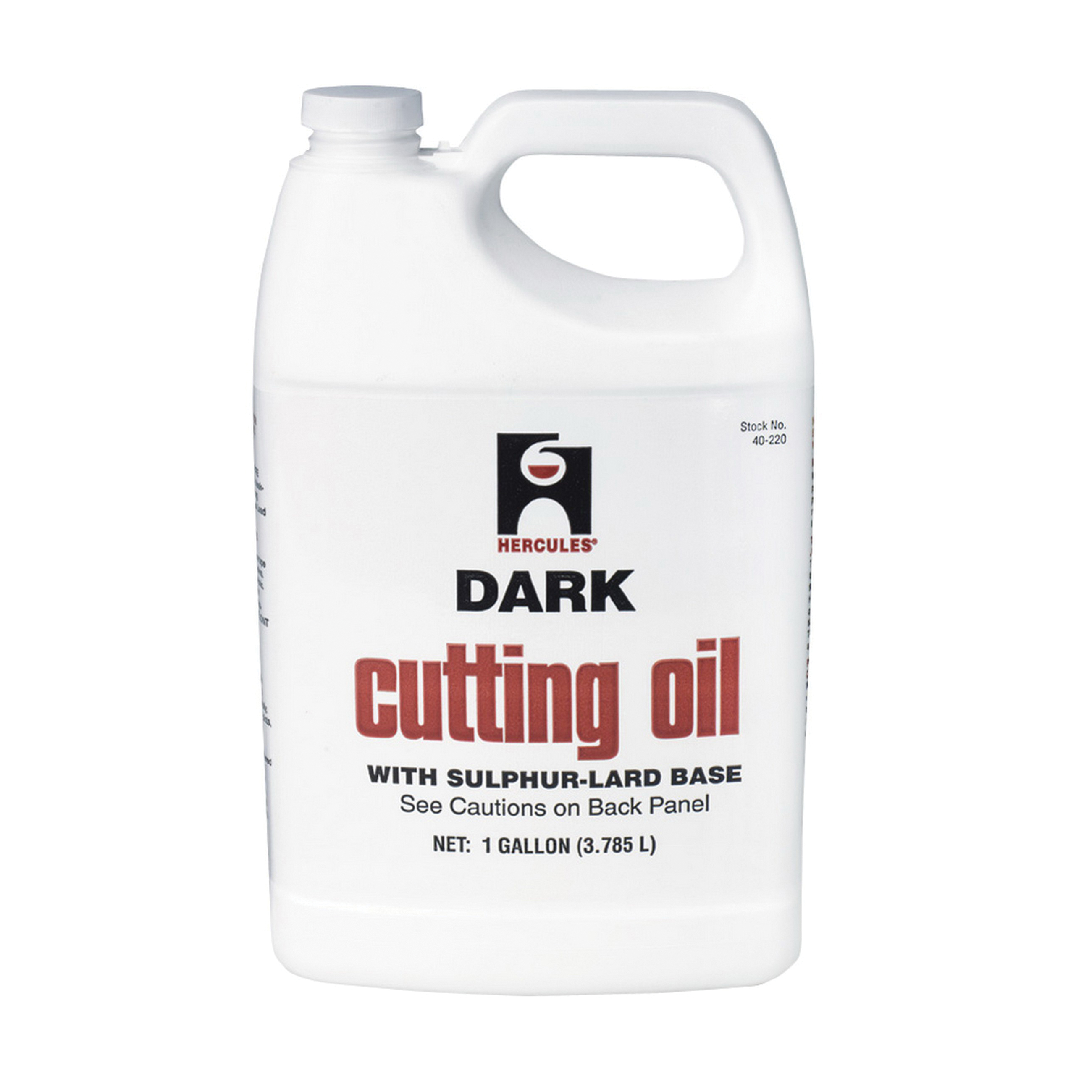 Hercules® 40220 Cutting Oil, 1 gal, Amber Liquid, Dark Brownish, Petroleum