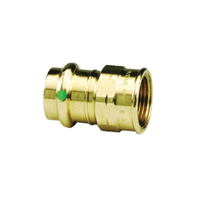 ProPress® 79330 Pipe Adapter, 1 in Nominal, Press x FNPT End Style, Bronze, Import