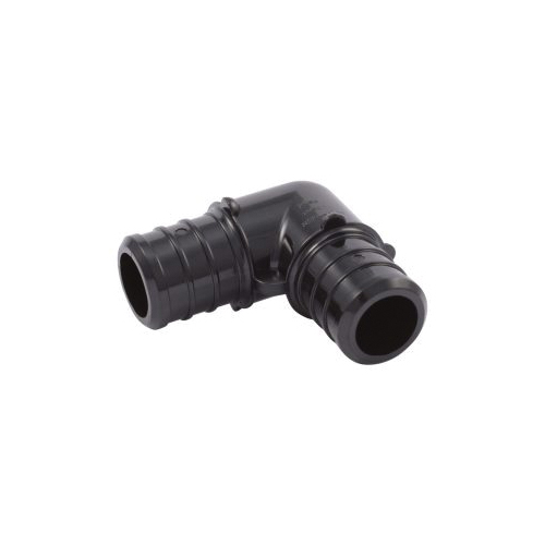Sharkbite® UP256 90 deg Elbow, 3/4 in Nominal, PEX Barb End Style, Poly-Alloy, Import